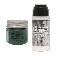 Ranger Ink - Tim Holtz - Distress Embossing Glaze and Clear Embossing Dabber - Rustic Wilderness