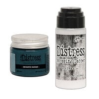 Ranger Ink - Tim Holtz - Distress Embossing Glaze and Clear Embossing Dabber - Uncharted Mariner