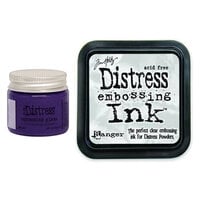Ranger Ink - Tim Holtz - Distress Embossing Glaze and Clear Embossing Ink Pad - Villainous Potion