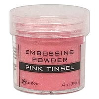 Ranger Ink - Embossing Powder - Pink Tinsel