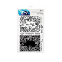 Ranger Ink - Simon Hurley - Clear Photopolymer Stamps - Bold Bouquet