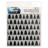 Ranger Ink - Simon Hurley - Cling Mounted Background Stamp - Evergreens