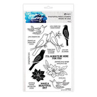 Ranger Ink - Simon Hurley - Clear Photopolymer Stamps - Spread Your Wings