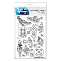 Ranger Ink - Simon Hurley - Clear Photopolymer Stamps - Folk Art Ornaments