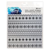 Ranger Ink - Simon Hurley - Cling Mounted Rubber Stamps - Magic Stripes