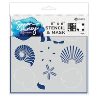 Ranger Ink - Simon Hurley - 6 x 6 Stencil and Mask - Shell Maker