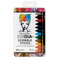 Ranger Ink - Dina Wakley Media - Scribble Sticks - Set 02