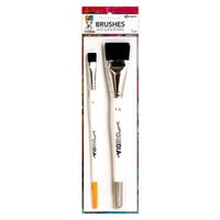 Ranger Ink - Dina Wakley Media - Synthetic Bristle Brush - 2 Pack