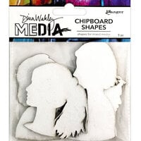 Ranger Ink - Dina Wakley Media - Chipboard Shapes - Profiles