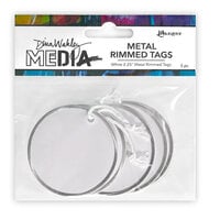 Ranger Ink - Dina Wakley Media - Metal Rimmed Tags - 2.25 inch