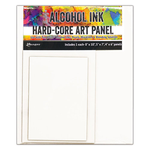 Ranger Ink - Tim Holtz - Hard Core Art Panel - Rectangle - 3 Pack