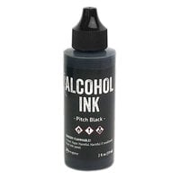 Ranger Ink - Tim Holtz - Alcohol Inks - Pitch Black - 2 Oz