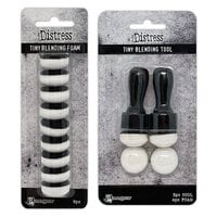 Ranger Ink - Tim Holtz - Distress Tiny Ink Blending Tool and Replacement Foam Bundle