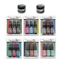Ranger Ink - Tim Holtz - Christmas - Distress Mica Stains and Pastes Bundle