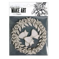 Ranger Ink - Wendy Vecchi - Make Art - Chippies - Chipboard Embellishments - Wreaths