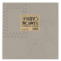 Rusty Pickle - Chipboard Accents - Photomount, CLEARANCE