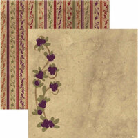 Rusty Pickle - French Market Collection - 12x12 Double Sided Paper - Baie, CLEARANCE
