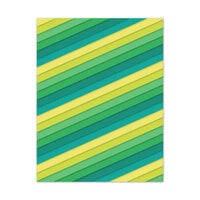 Scrapbook.com - Decorative Die Set - A2 Plate - 1/4" Slanted Strips