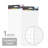Scrapbook.com - Double Sided Adhesive Foam Squares - 1mm Thickness - Small & Large
