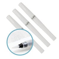 image of Scrapbook.com - Glitter Brush Marker - Clear Shimmer - 3 Pack