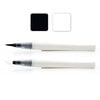 Scrapbook.com - Lustre Brush Marker Set - Black and White - 2 Pack