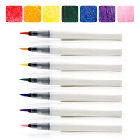 Scrapbook.com - Glitter Brush Marker Bundle - Rainbow - 7 Pack