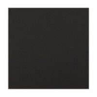 Scrapbook.com - 12 x 12 Chipboard - 1X Heavy - 50pt - Black - One Sheet
