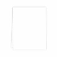 Scrapbook.com - Cards - Neenah Solar White A2 - Vertical Scored - 25 Pack