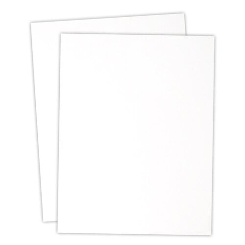  Cardstock - 8.5x11 - Neenah Solar White - Ultra Thick - 50  Pack