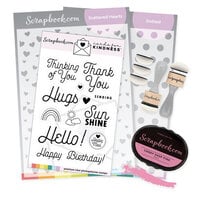 Scrapbook.com - Cards For Kindness - Ink Blending and Stencils