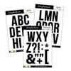 Scrapbook.com - Clear Photopolymer Stamp Set - Bold Letters - Large - Solid A-Z with Characters
