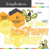 Scrapbook.com - SVG Cut File - Bee Happy - Bundle of 6 Designs