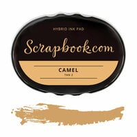 Scrapbook.com - Premium Hybrid Ink Pad - Camel