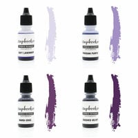 Scrapbook.com - Premium Hybrid Reinker Kit - Violet Group