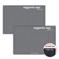 Scrapbook.com - Magnetic Magic Mat - Standard - Cutting Pad with 1 Magnet Side for Select Machines - 6.125 x 8.75 - 2 Pack