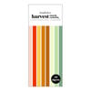 Scrapbook.com - Harvest - Smooth Cardstock Paper Pad - Slimline - 3.5 x 8.5 - 40 Sheets
