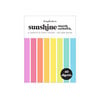 Scrapbook.com - Sunshine - Solid Cardstock Paper Pad - Double Sided- A2 - 4.25 x 5.5 - 40 Sheets