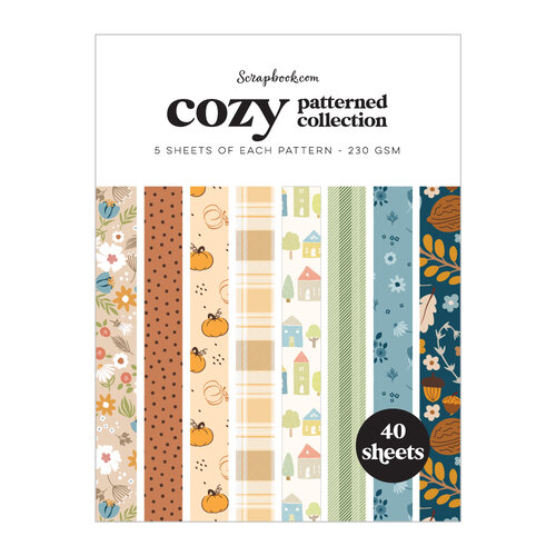 Choosing Coordinating Patterned Paper for Scrapbook Pages and Mini