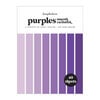 Scrapbook.com - Purples - Smooth Cardstock Paper Pad - 6x8 - 40 Sheets