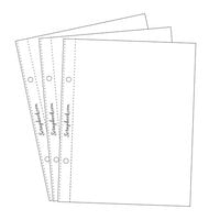 Scrapbook.com - 6x8 Open Page Protectors - 30 Pack