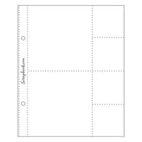 Scrapbook.com - 6x8 Page Protectors - Two 4x4 Four 2x2 Pockets - 10 Pack