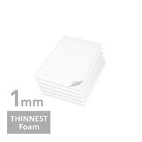 Scrapbook.com - Double Sided Adhesive Foam Sheets - 4.25 x 5.5 inches - 1mm Thickness - 5 Sheets