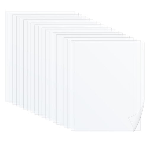 Smooth Vellum Sheets - White - 8.5x11 - 40lb - 20 Pack