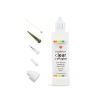 Scrapbook.com - Perfectly Clear Craft Glue - Precision Tips and No Clog Pin Bundle