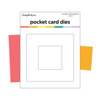 Scrapbook.com - Decorative Die Set - Pocket Card Squares