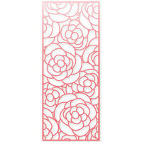 Scrapbook.com - Decorative Die - Slimline - Rose Bloom