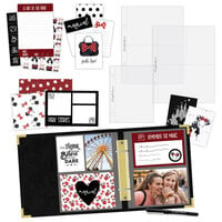 Scrapbook.com - Simple Scrapbooks - Magical Theme Park - Complete Kit with Velvet Black Album