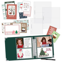 Scrapbook.com - Simple Scrapbooks - December to Remember - Complete Kit with Forest Green Album
