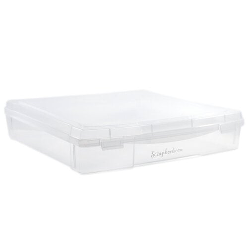 12x12 Storage (Plastic) for Paper and Supplies