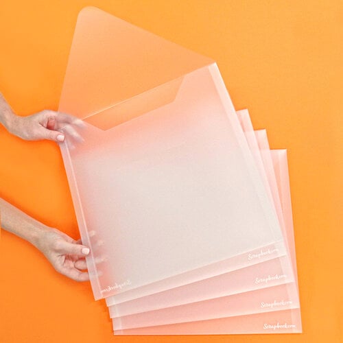  Storage Envelopes - Plastic - 13x13 - Extra Large - 5 Pack